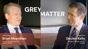 Steady at the Helm: Brian Moynihan, Chair of the Board and CEO of Bank of America, joins Declan Kelly in Latest Grey Matter Episode