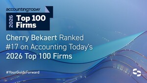 Cherry Bekaert Rises to #17 on Accounting Today's 2026 Top 100 Firms List