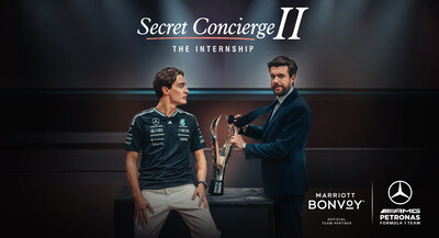 Marriott Bonvoy launches Season 2 of Secret Concierge with the Mercedes F1 Team