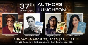 Bay Area's Premier Literary Event Returns: NKF Authors Luncheon Set for March 29th in San Francisco
